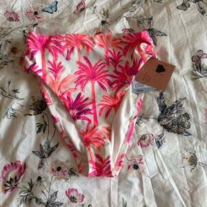 Shade & Shore High Waist High Leg Cheeky Bikini Bottom